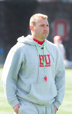 Ryan Polley, head coach, Boston University, BU Terriers, men's lacrosse