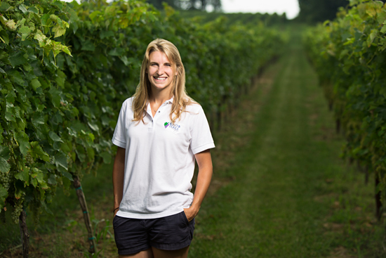 paige seibert, knob hall winery, summer internships