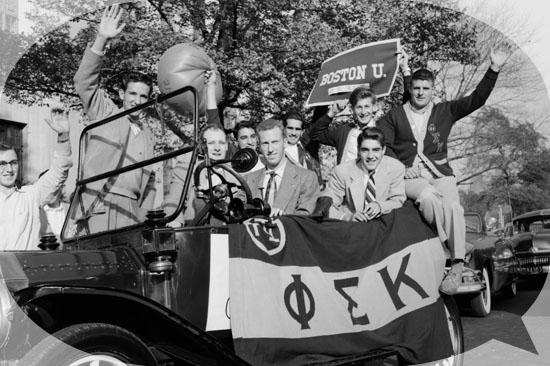 Boston University BU, panhellenic society, greek life, fraternity admit women, sororities