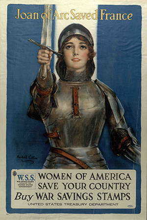 Joan of Arc, Boston University the Howard Gotlieb Archival Research Center, HGARC, Ardent for Some Desperate Glory: Remembering the First World War