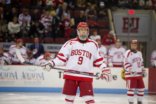 Freshman Hockey Star Talk of the Sport | BU Today | Boston University