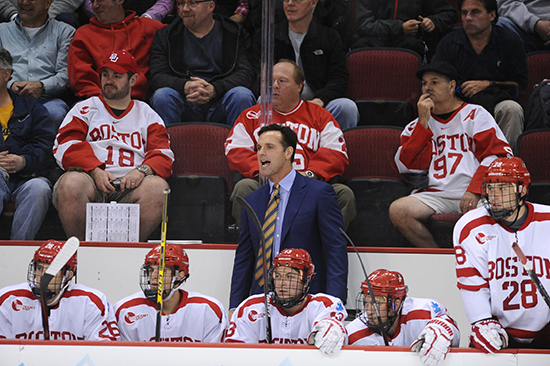 5 Boston University Tops #12 Men's Hockey, Advances to Frozen Four