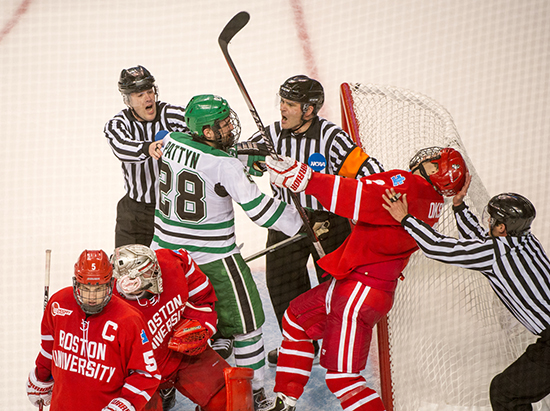 Frozen Four Notebook: ND coach praises Jack Eichel, BU – Boston Herald