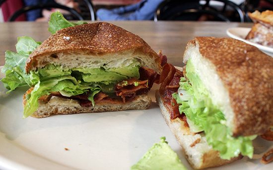 B.L.A. Sandwich at Rifrullo Cafe