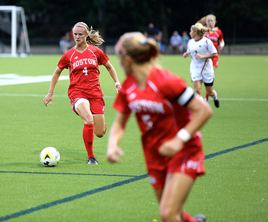 Women's Soccer Hosts Boston University in PL Semifinals Thursday