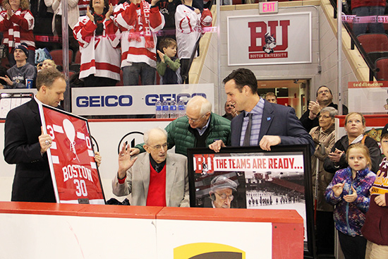 Jim Prior, Boston University Hockey Announcer