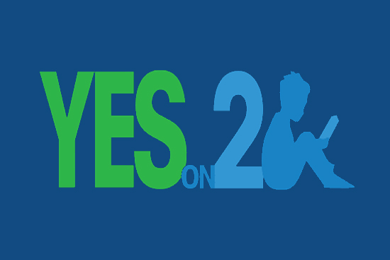 POV: Yes On 2 logo