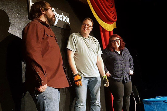 SketchHaus on stage