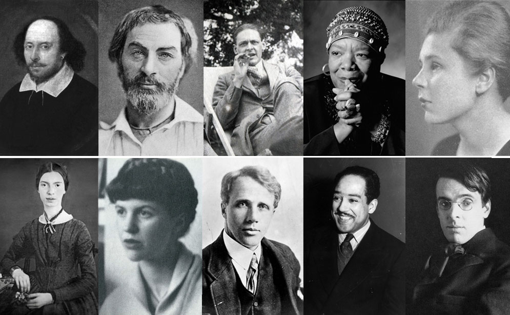Influential Poets throughout the centuries