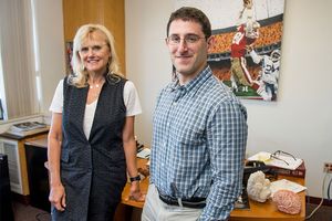 Ann McKee and Jonathan Cherry, researchers at the Boston Universtiy