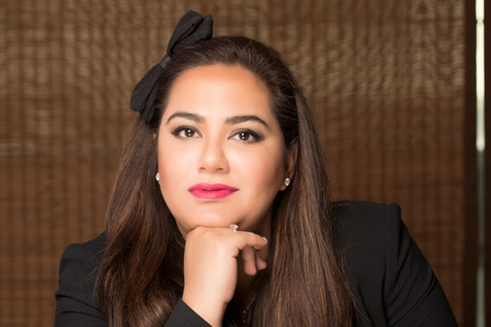 Luscious Cosmetics founder Mehrbano Sethi