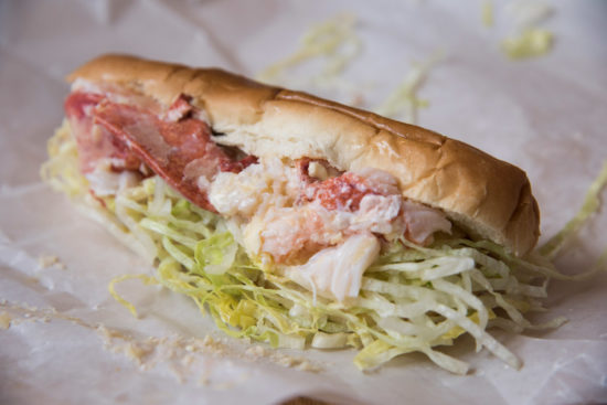 Bennet's famous lobster roll 