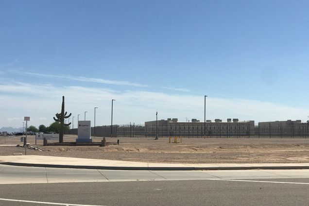 The Eloy Detention Center in Arizona