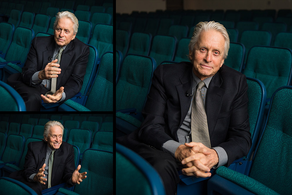 Michael Douglas: 'I think the audience sees there's a struggle – I