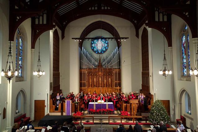 Lessons and Carols at Marsh Chapel