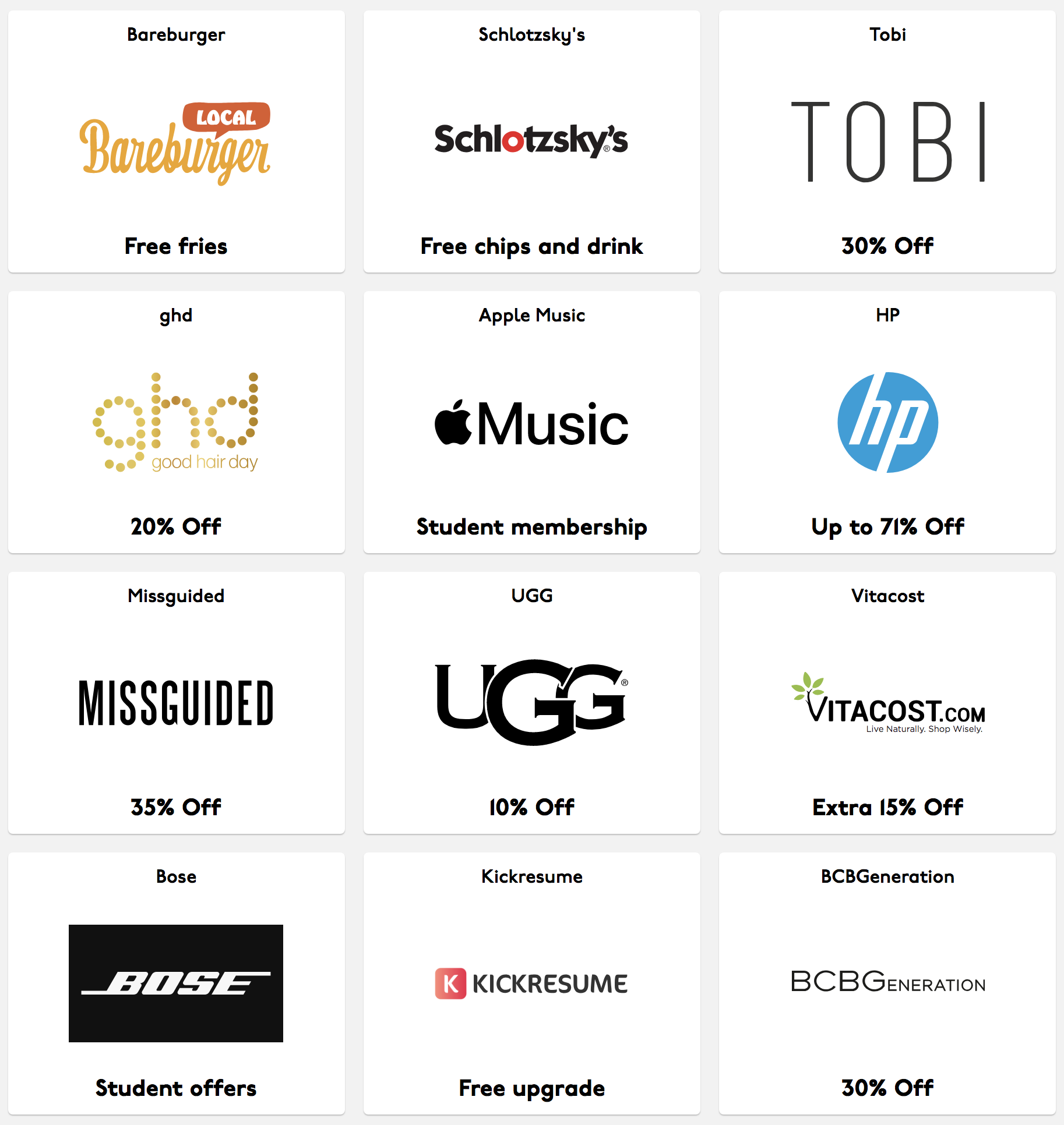 15 Retailers and Apps That Offer Student Discounts | BU Today | Boston  University