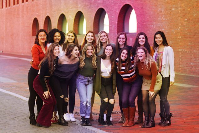 Boston University all-female a cappella group Chordially Yours