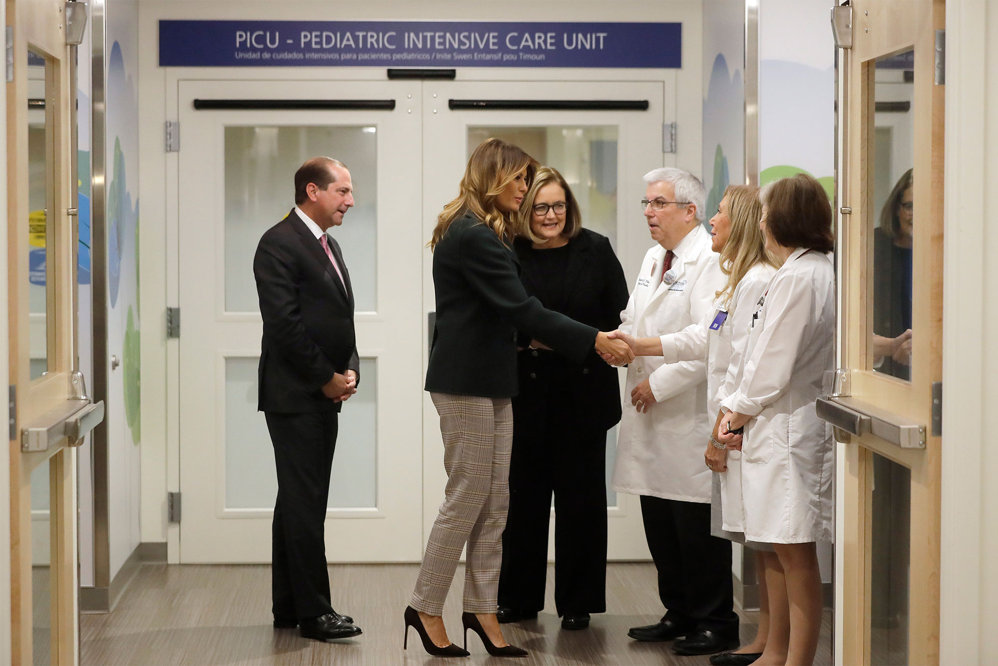 Melania Trump Visits Boston Medical Center CALM Program | BU Today | Boston  University