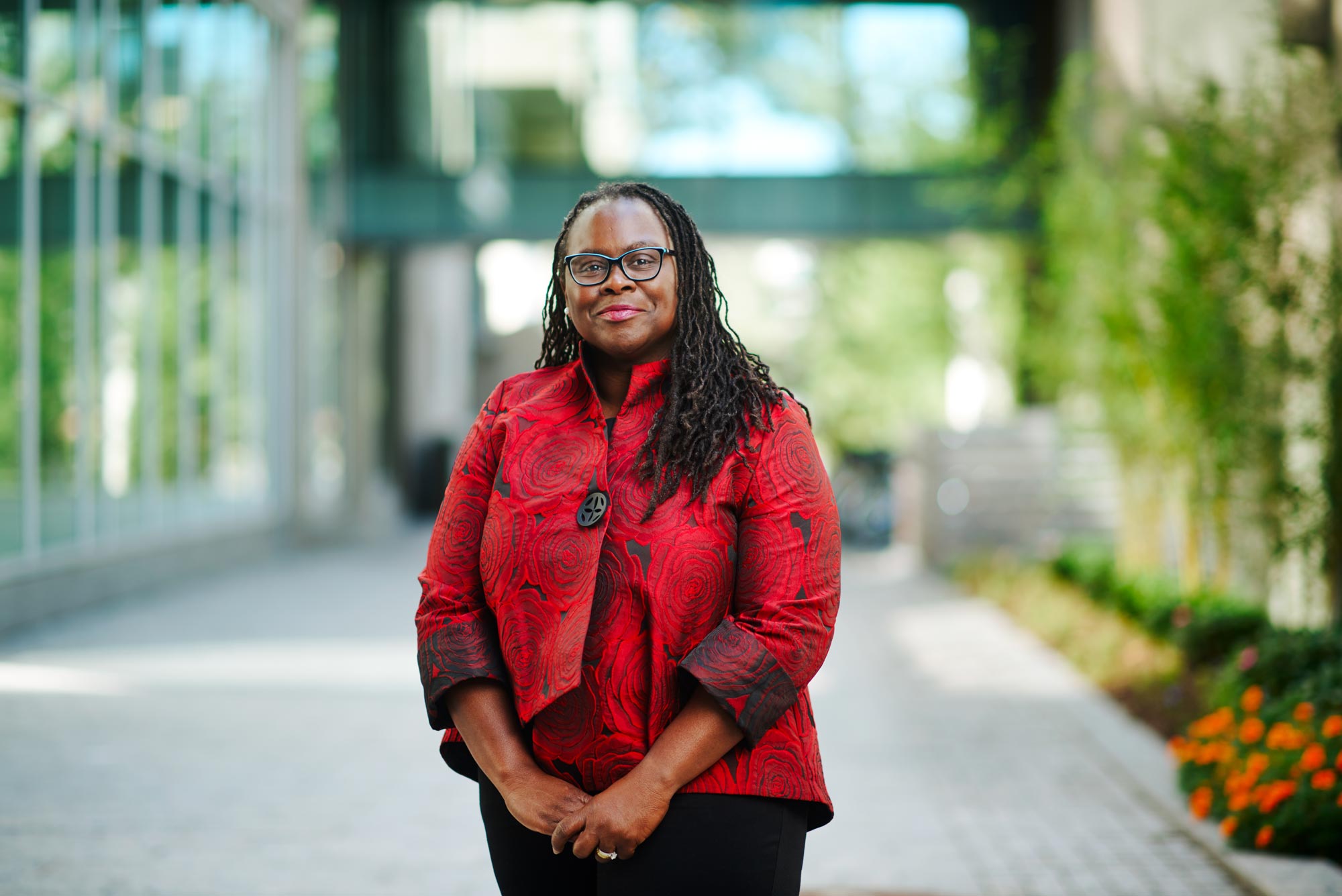 A portrait photo of BU School of LAW Dean Angela Onwuachi-Willig