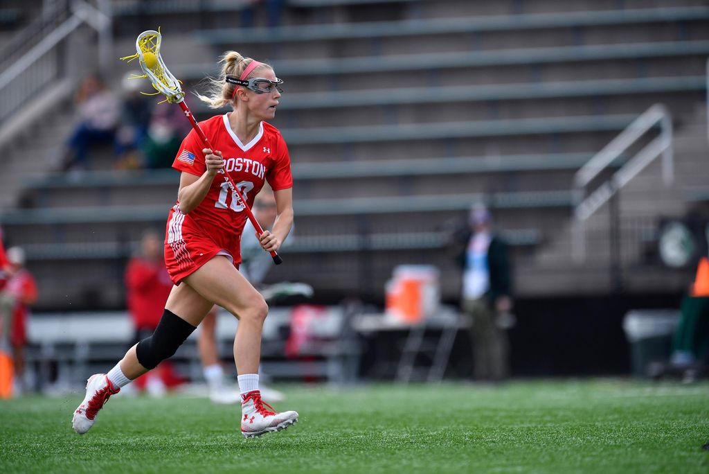 A photo of Lexi Lewis on the field