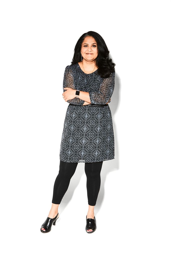 A portrait photo of Swathi Kiran