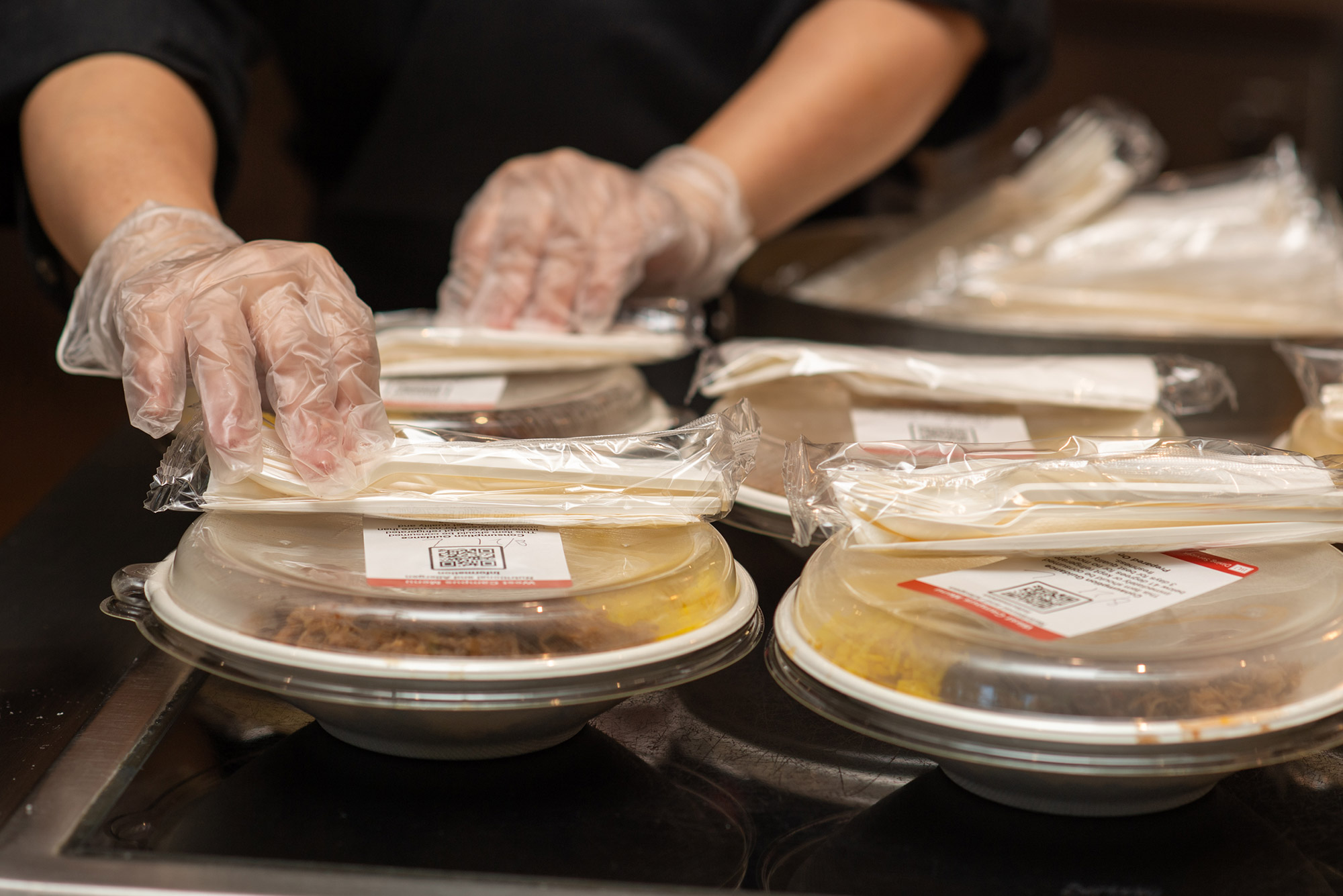 Prepackaged meals from BU Dining