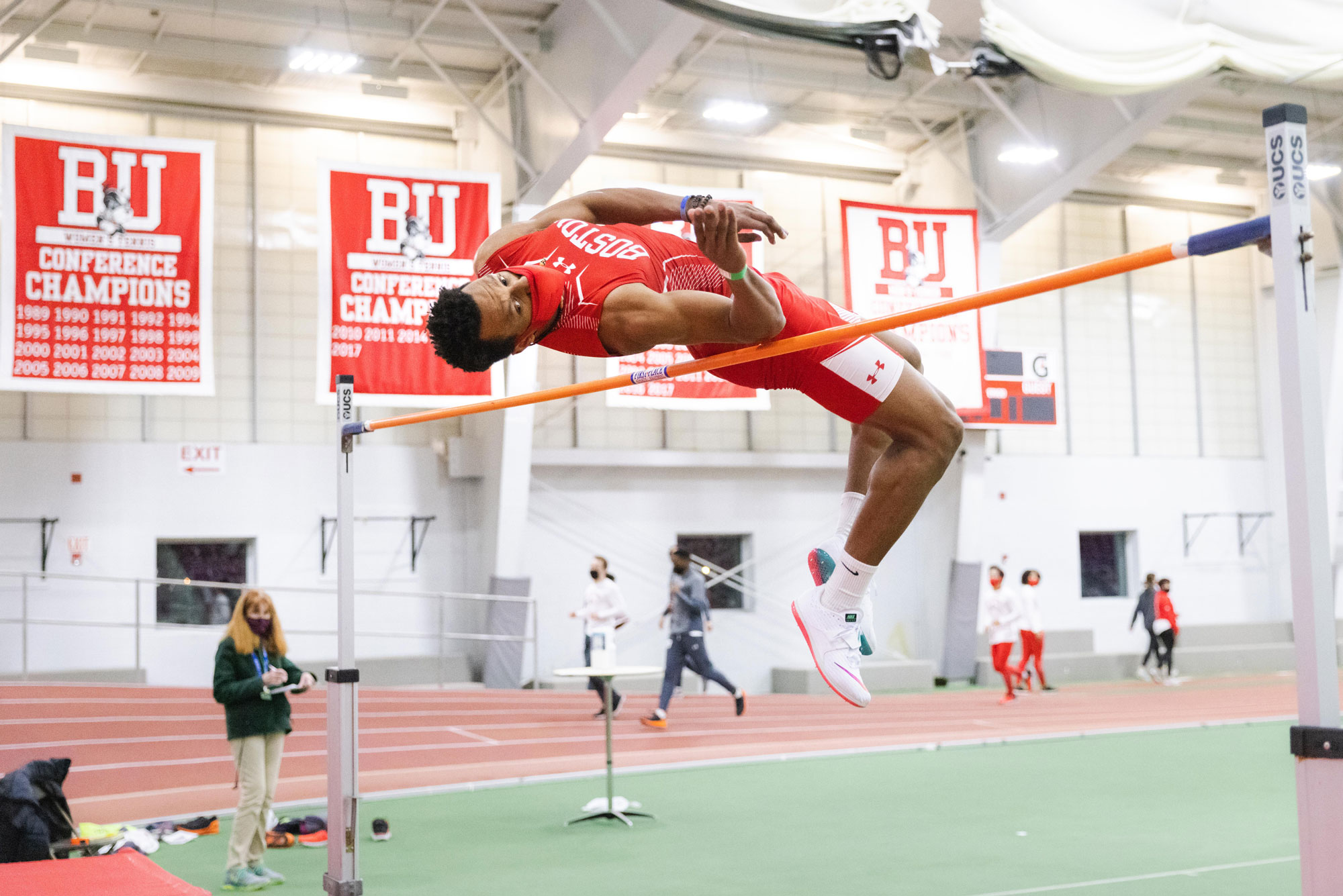 High Jump Victory Bu Today Boston University