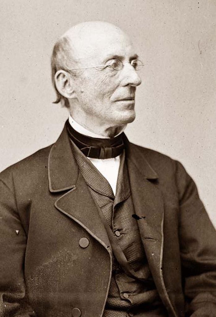 A portrait photo of William Lloyd Garrison