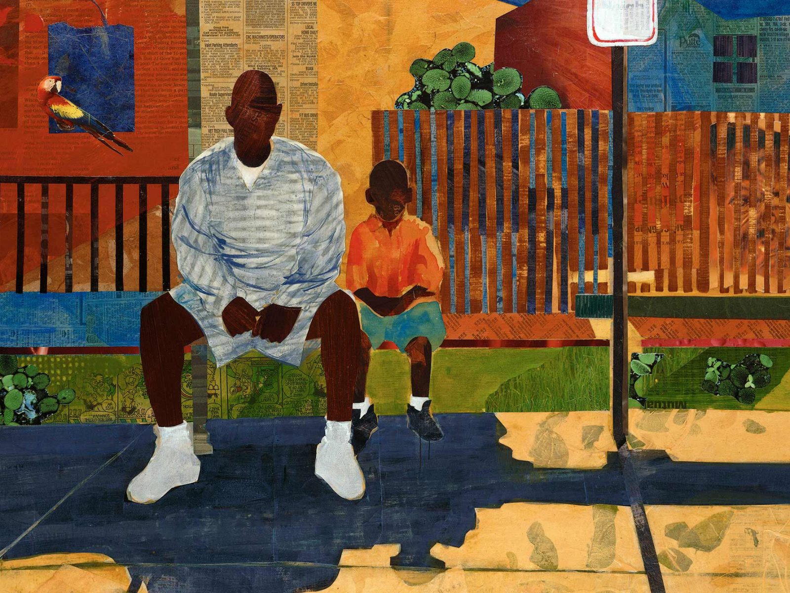 To Do Today: Visit the MFA's New Exhibition, Paper Stories, Layered Dreams:  The Art of Ekua Holmes | BU Today | Boston University