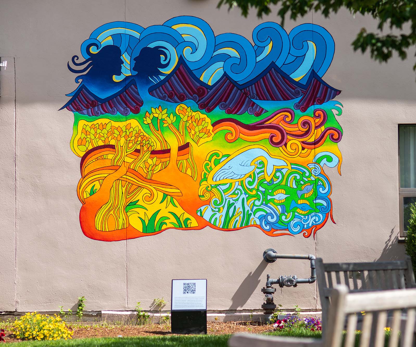 Mural, Mural on the Wall: Two Student-Led Art Projects Installed on Campus, BU Today
