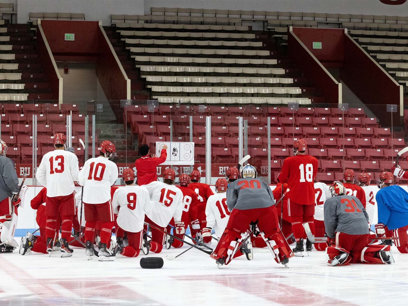 BU Men's Ice Hockey Opens Season under New Leadership, BU Today