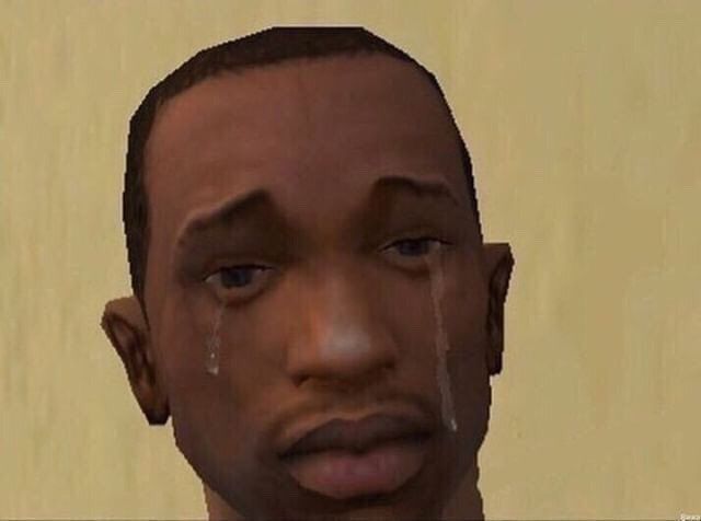 GTA Character Crying meme