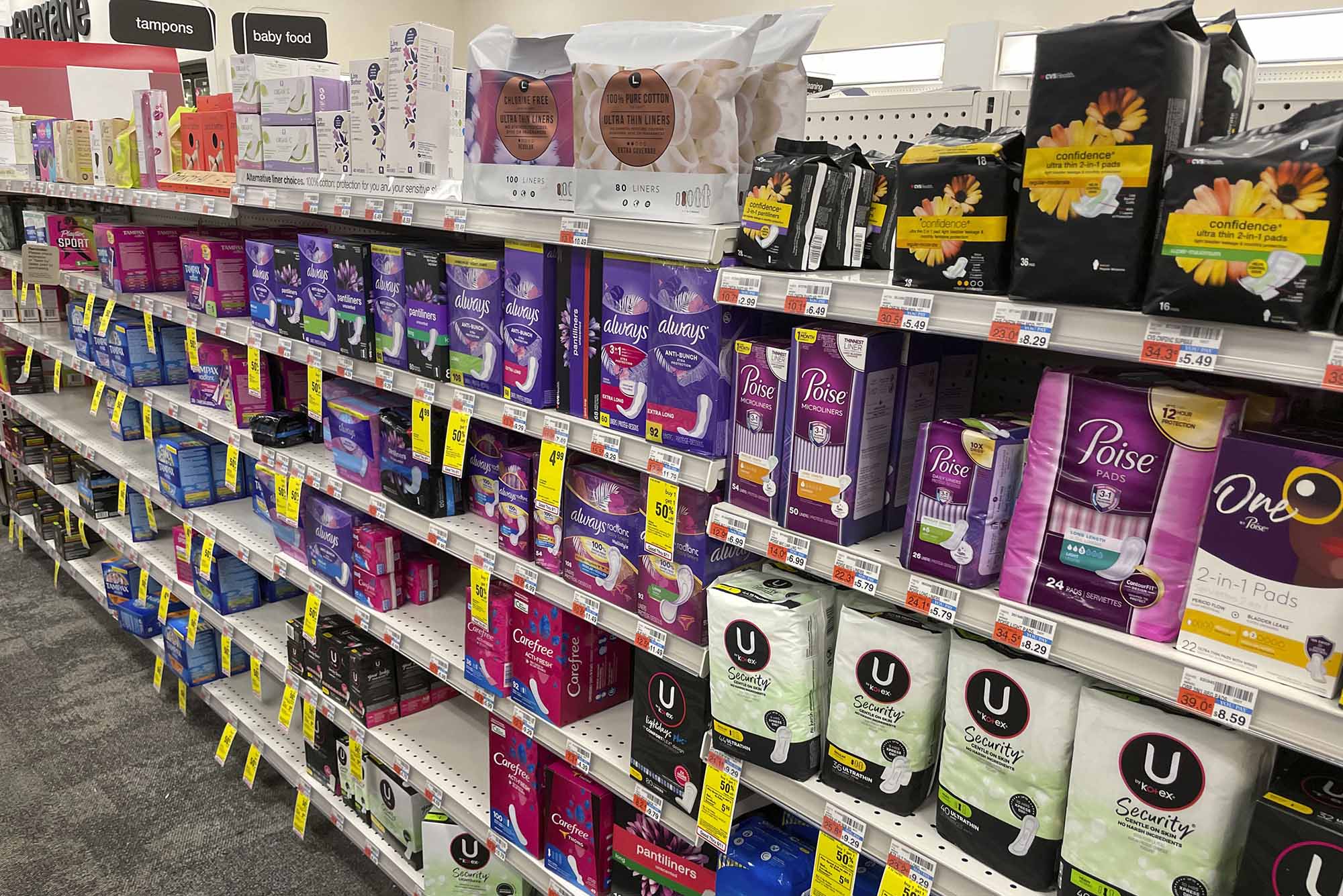 CVS Is Making Efforts to Combat Effects of Pink Tax and Period Poverty | BU  Today | Boston University