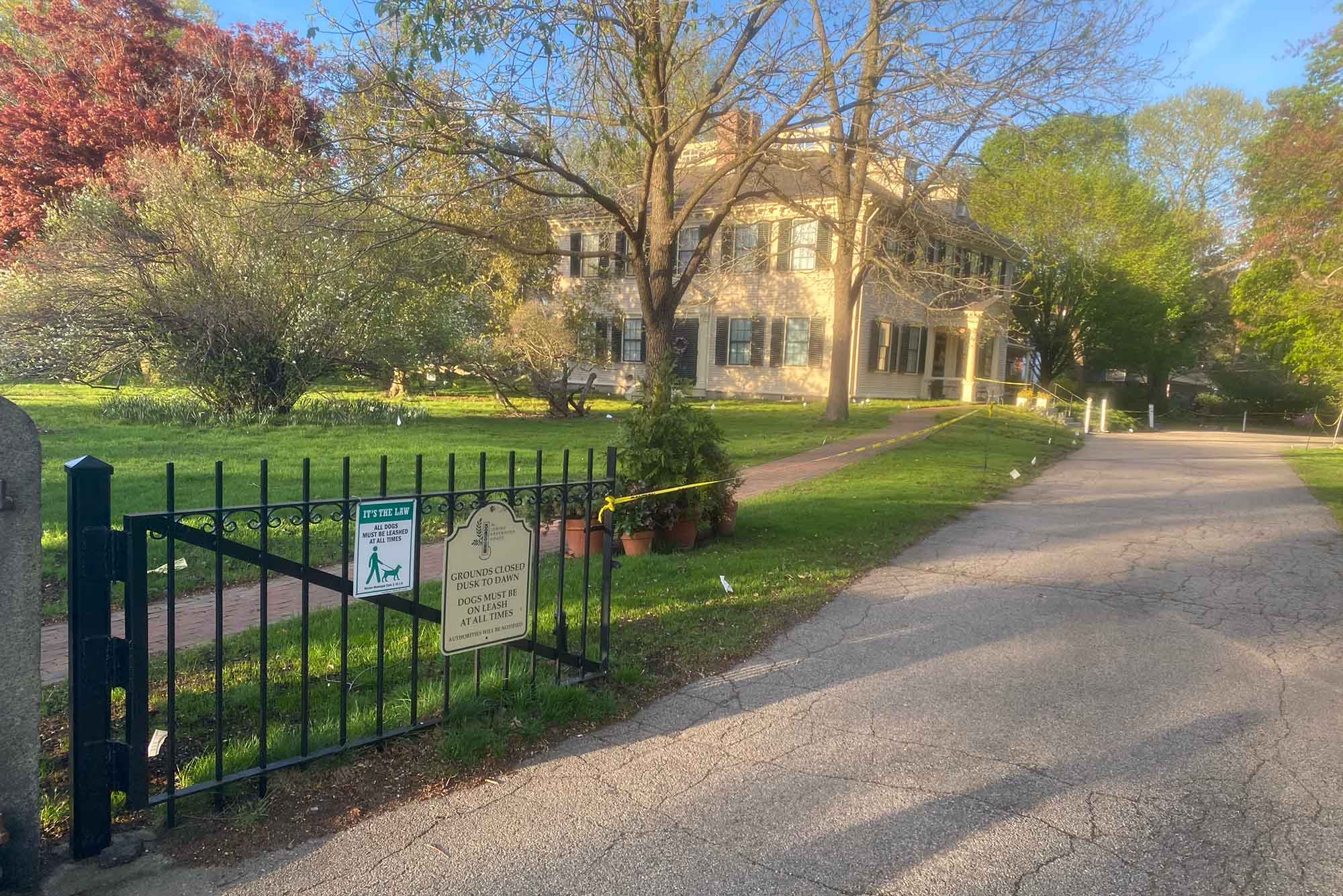 Photo: The Loring Greenough House, a Georgian colonial-style home in Jamaica Plain