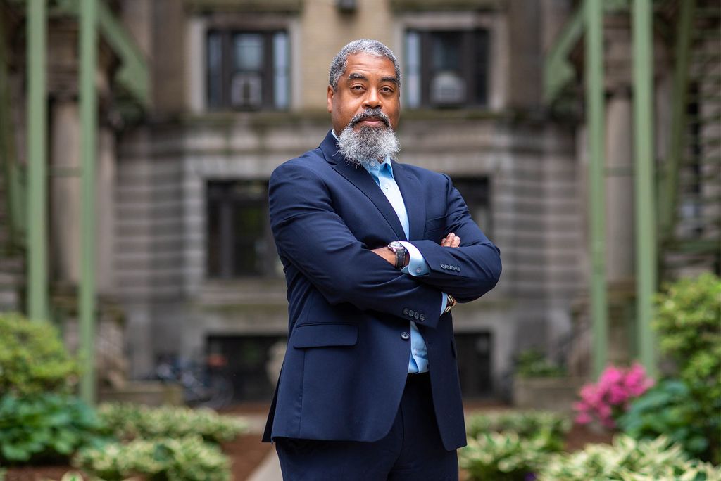 6/1/22 -- Boston, MA Clinical associate professor Phillipe Copeland. Photo by Cydney Scott for Boston University Photography