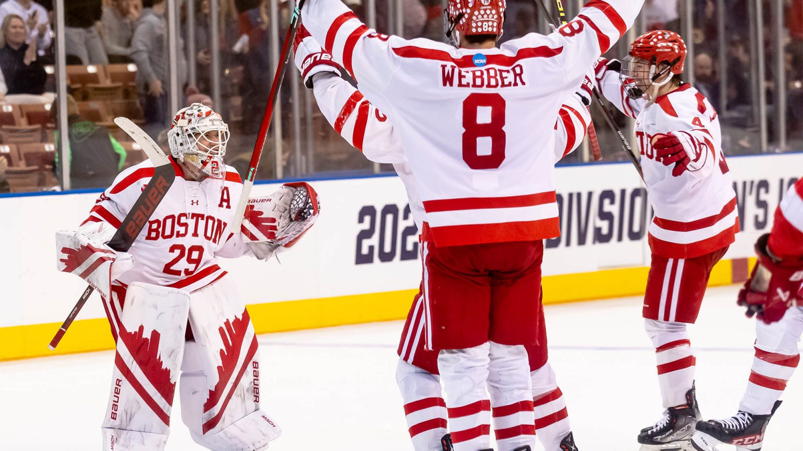 Boston University holds off Cornell to earn Frozen Four trip - The Rink  Live