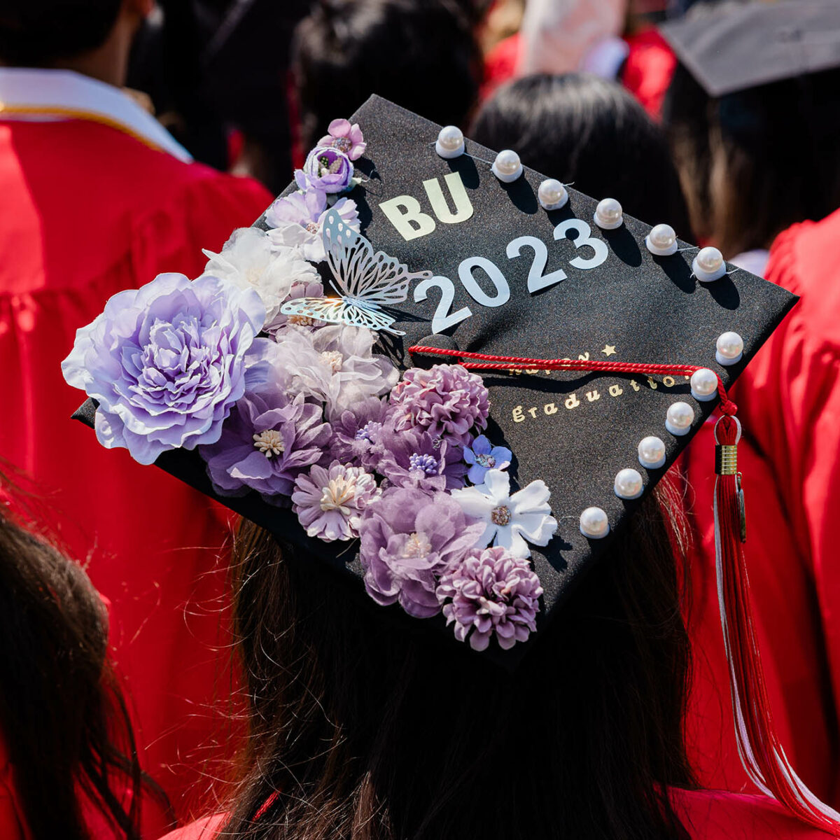 Graduation Cap Designs from Commencement 2018, BU Today