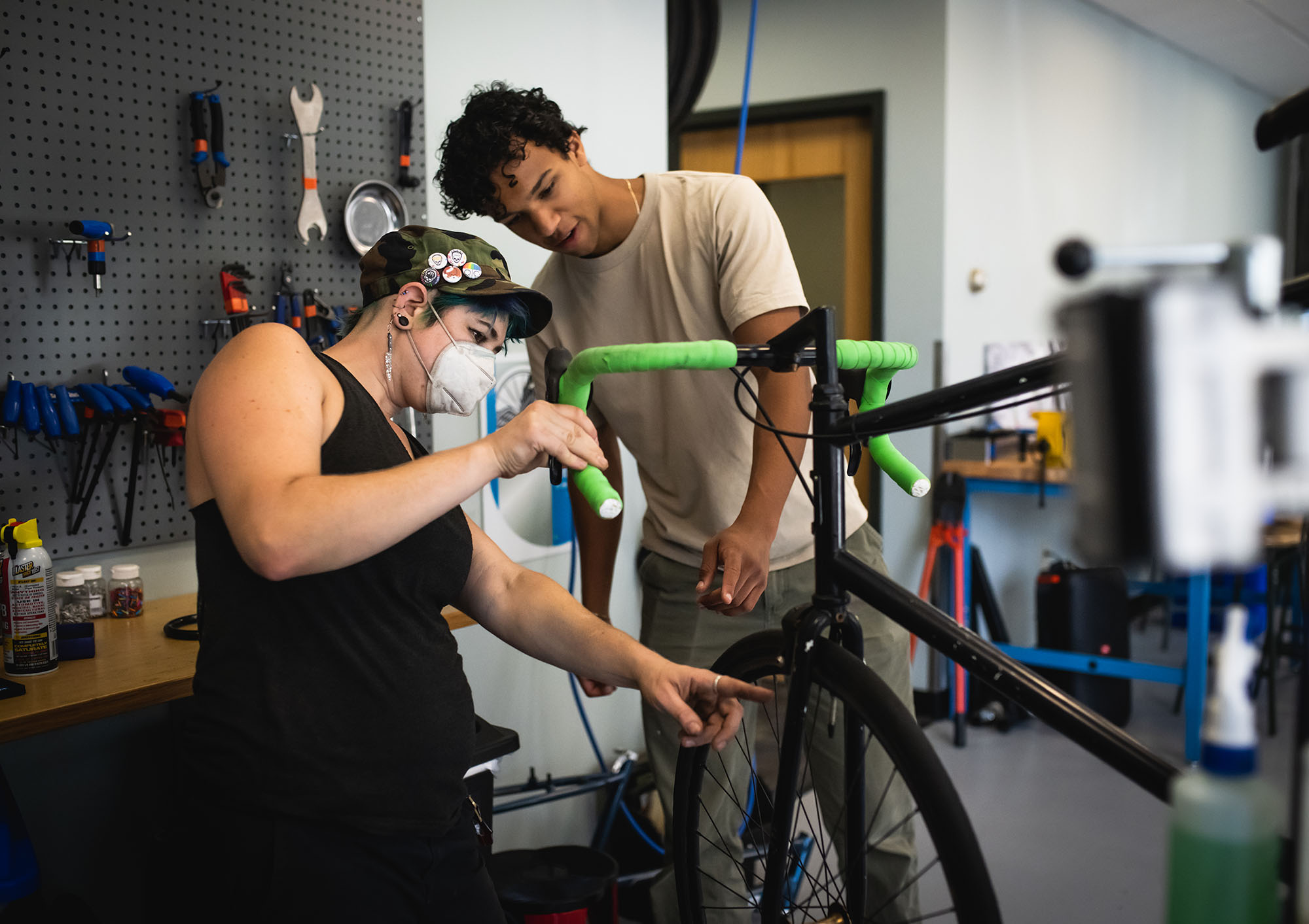 New BU Cycle Kitchen Provides DIY Bike Repair Space—and Community