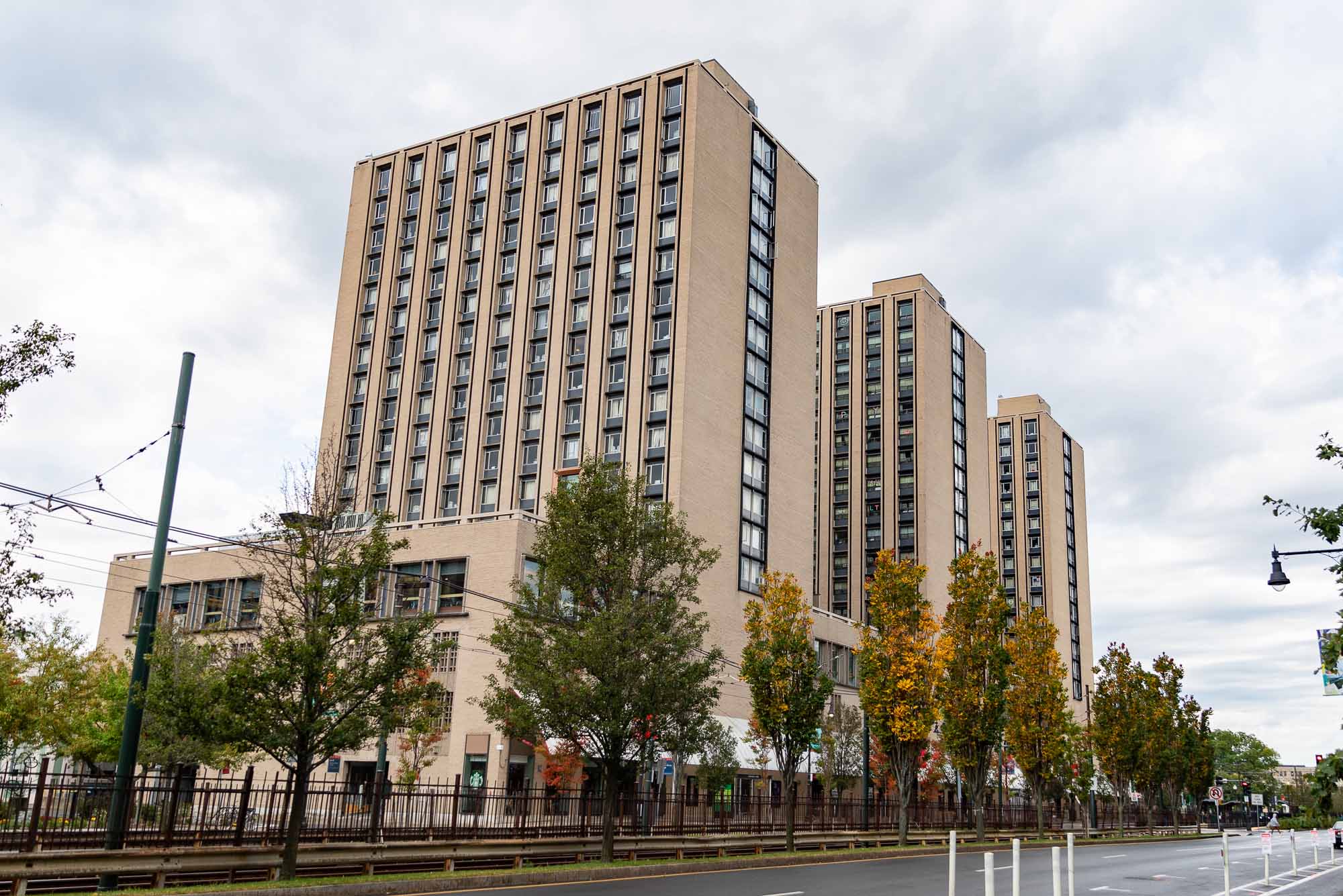 Photo: A shot of BU's Warren Towers.