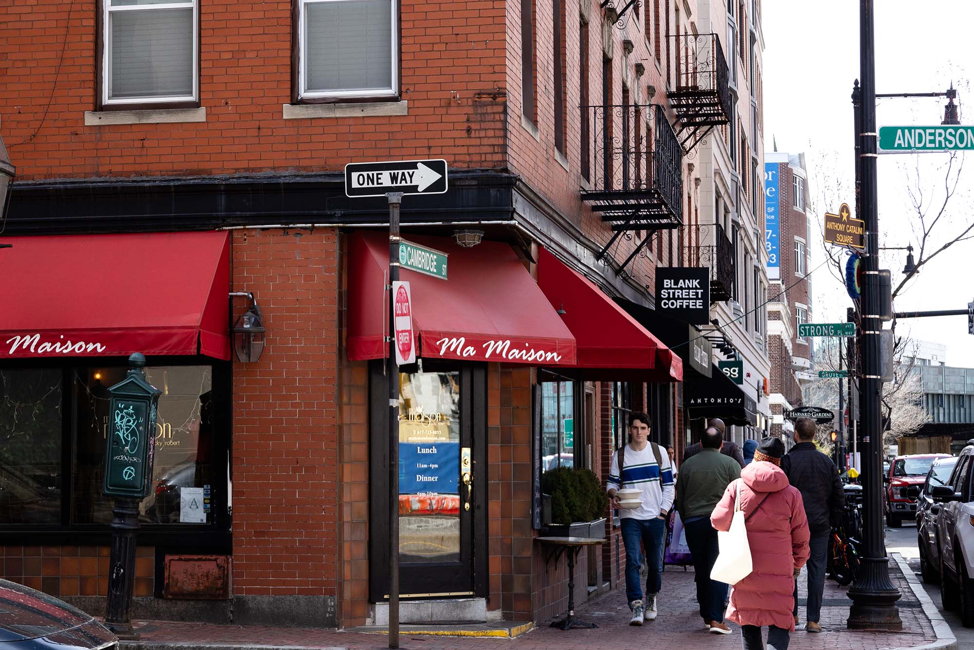 Photo: The storefront of Ma Maison