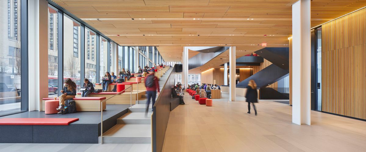 Interior of CDS lobby