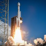 Photo: A picture of Boeing’s Starliner spacecraft being launched on a rocket to space