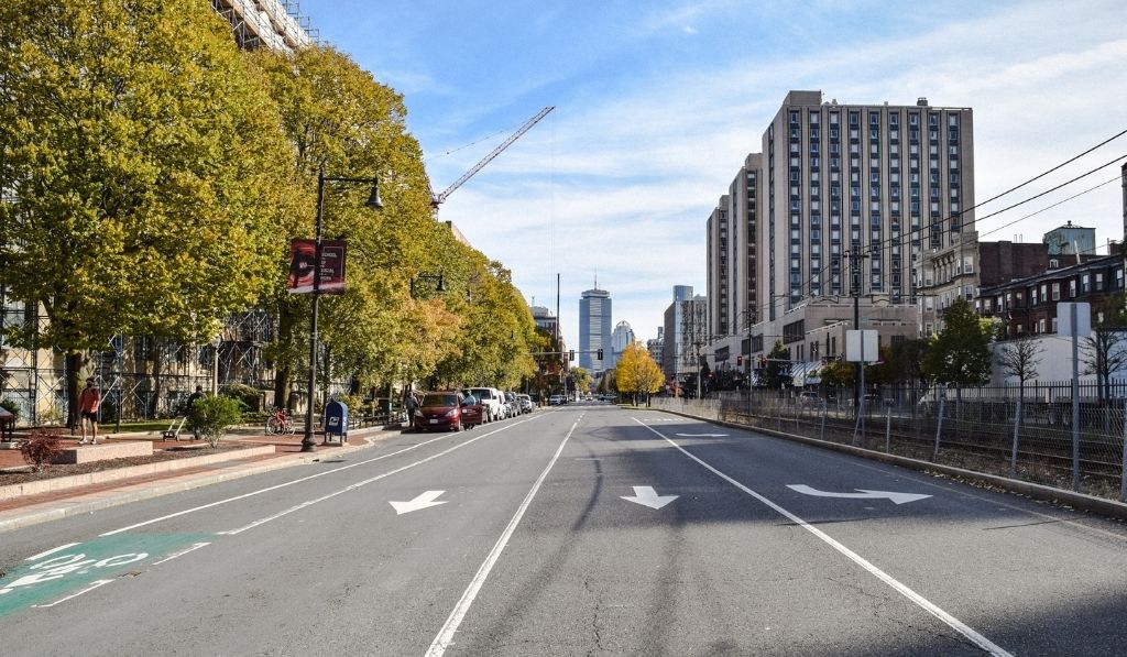 Photo of Boston from Com. Ave