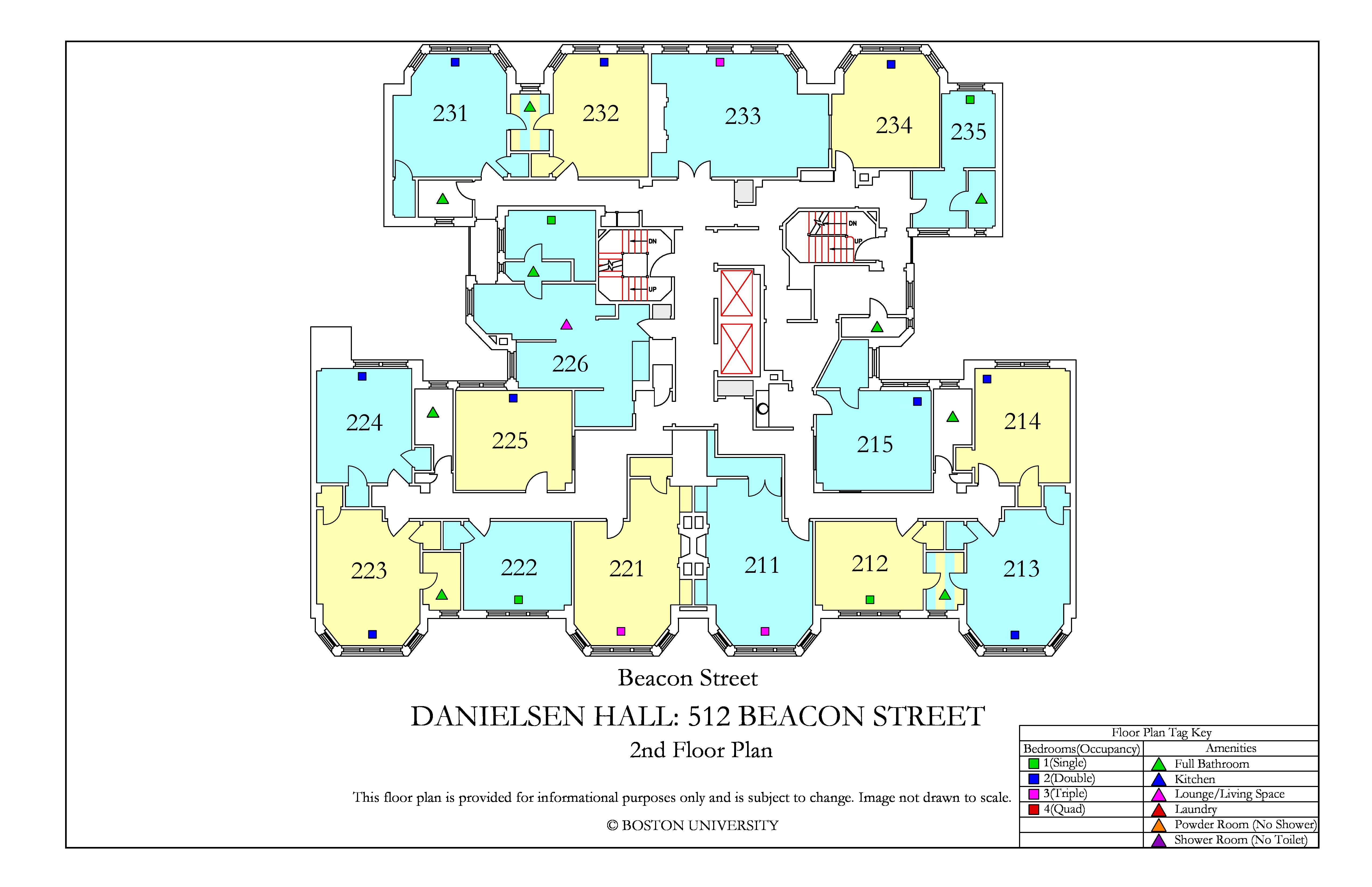 boston university dorm floor plans