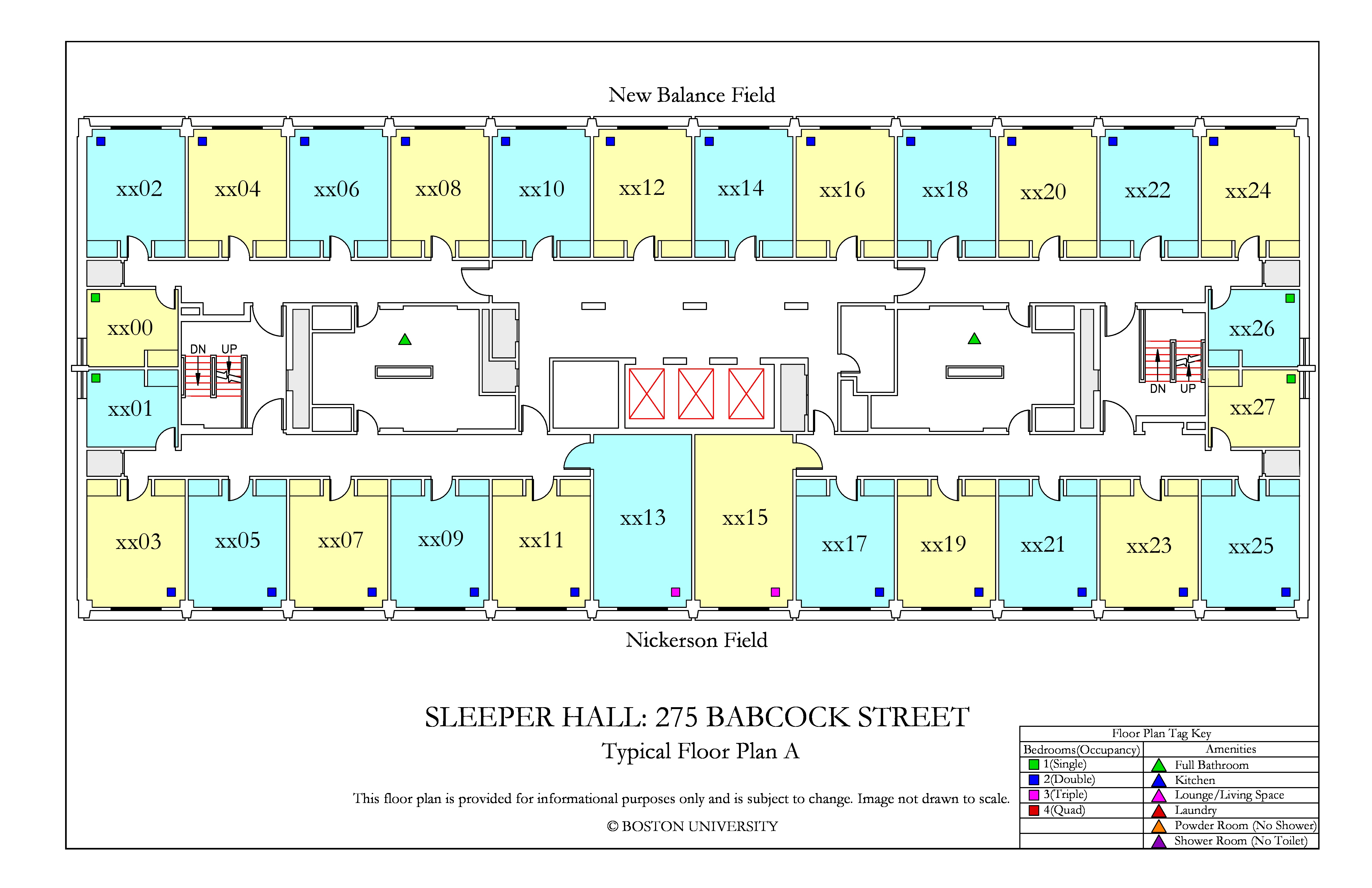 Boston University Dorm Floor Plans