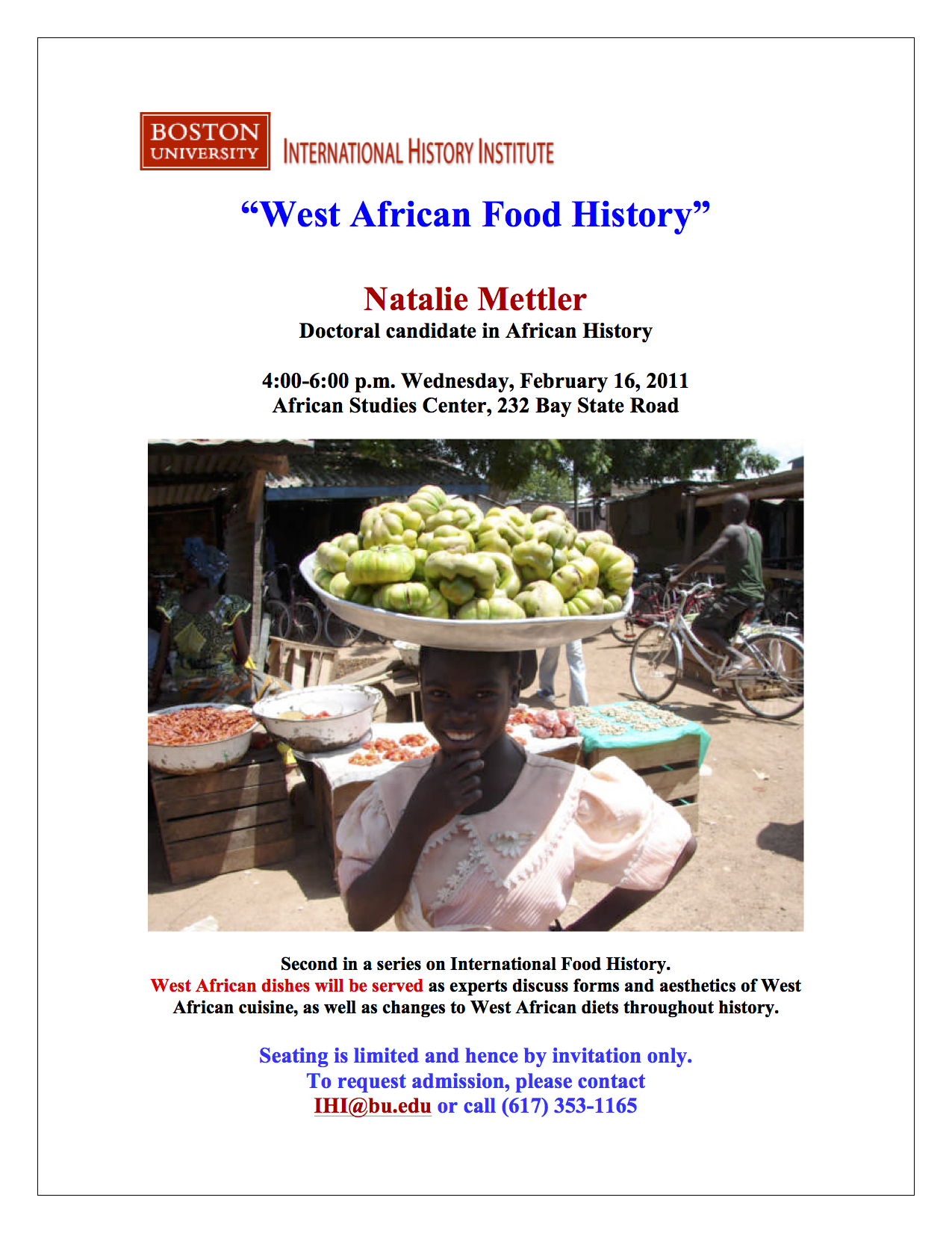 ancient west african food