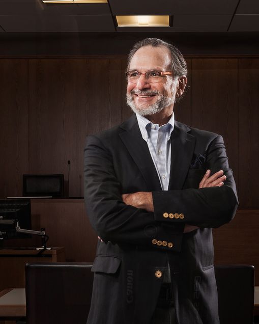 Professor David Rossman, director of the Criminal Law Clinical Program