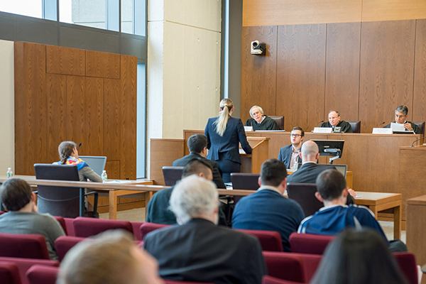 Civil litigation and alternative dispute resolution at BU Law. Law Moot Court Competition at the School of Law.