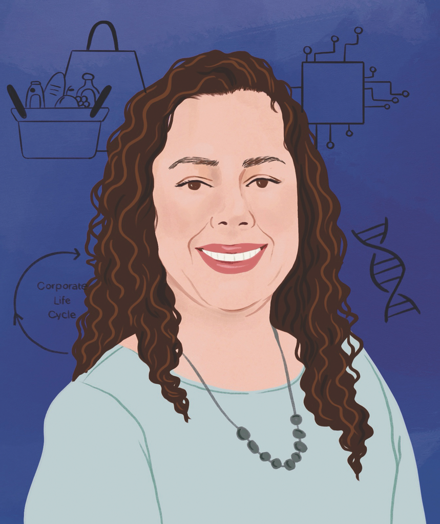 Illustration of Lauren Schoeffler