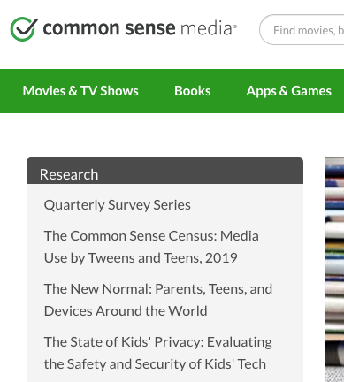 Resource For Parents And Educators Common Sense Media Bu Libraries Boston University - roblox app common sense media